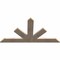 Ekena Millwork Saratoga Smooth Timber Gable Bracket, Douglas Fir, 60"W x 32"H x 1 1/2"D x 5 1/2"F, 13/12 Pitch GBW060X32X0206SAR00SDF - alternate 4